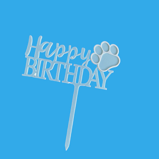 Paw Cake Topper