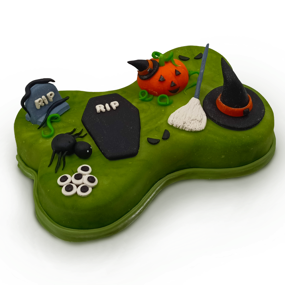 Halloween Bone Shape Cake