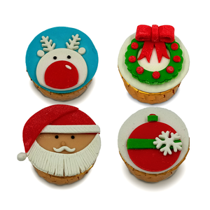 Christmas Pupcakes (4 PCS)