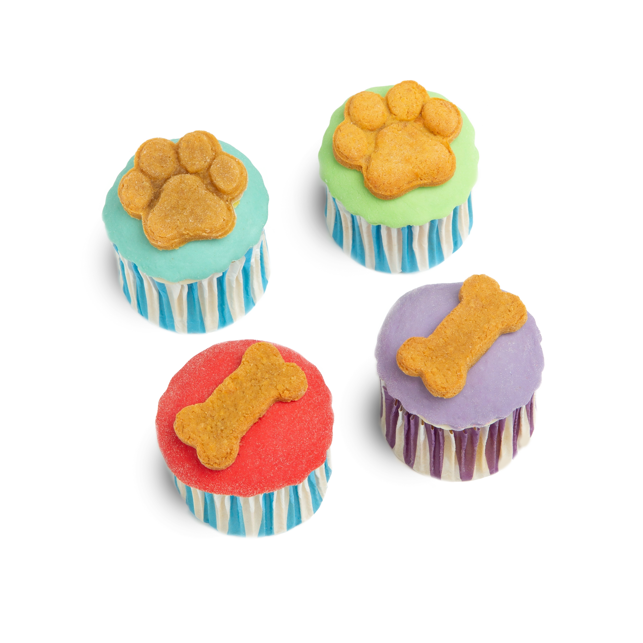 Pupcakes (4 PCS) - Multicolor